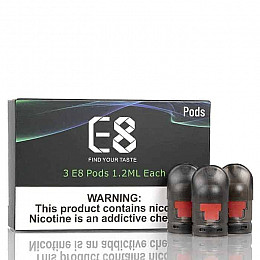 Pods Cartridge - E8 Replacement Pods -Vapeants 1pcs
