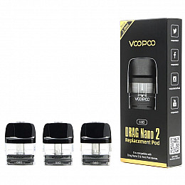 Pods Cartridge - VOOPOO DRAG NANO 2 REPLACEMENT PODS PRICE FOR 1PCS