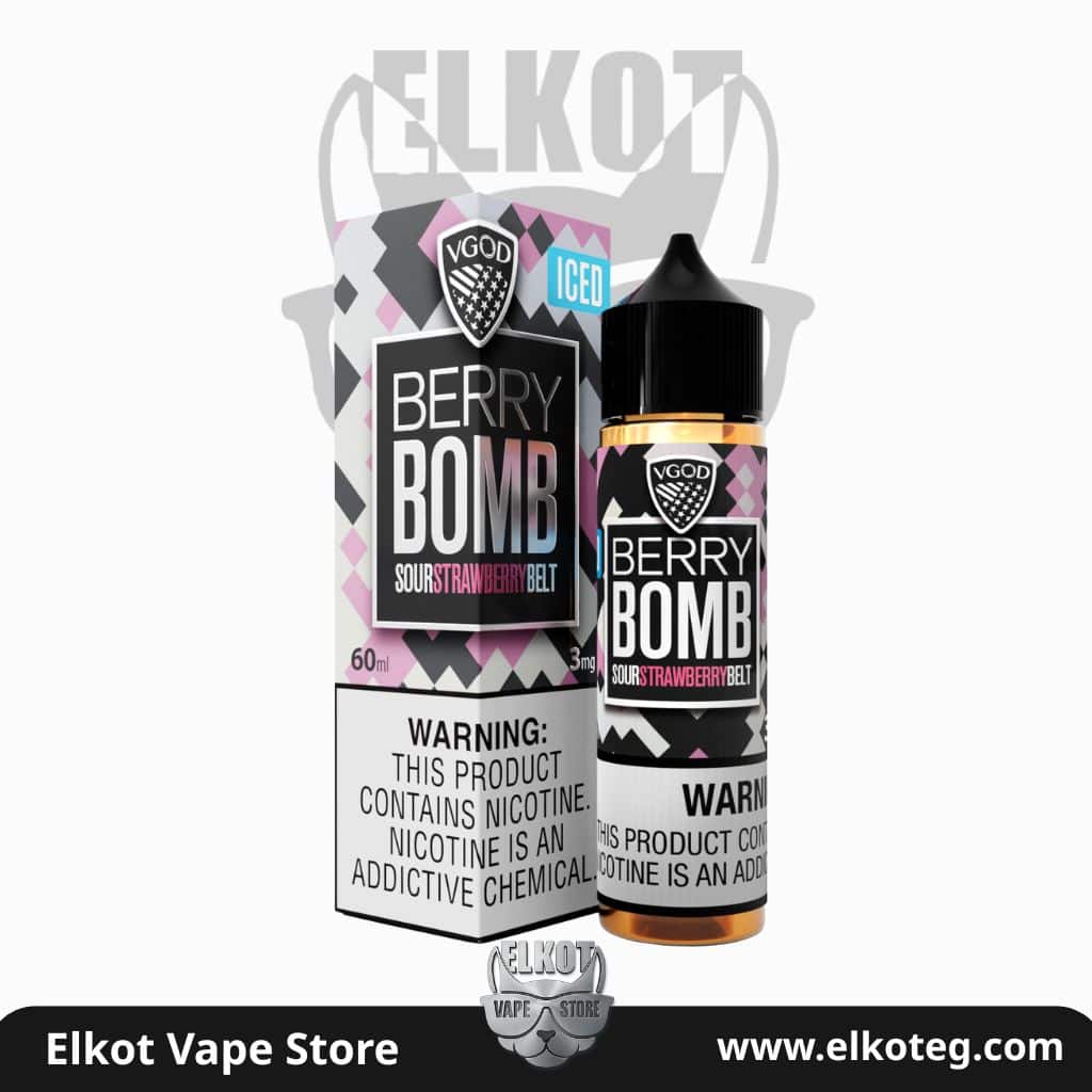 Vgod - Iced Berry Bomb E-Liquid | فيب مصر - Elkot Store Iced Berry Bomb