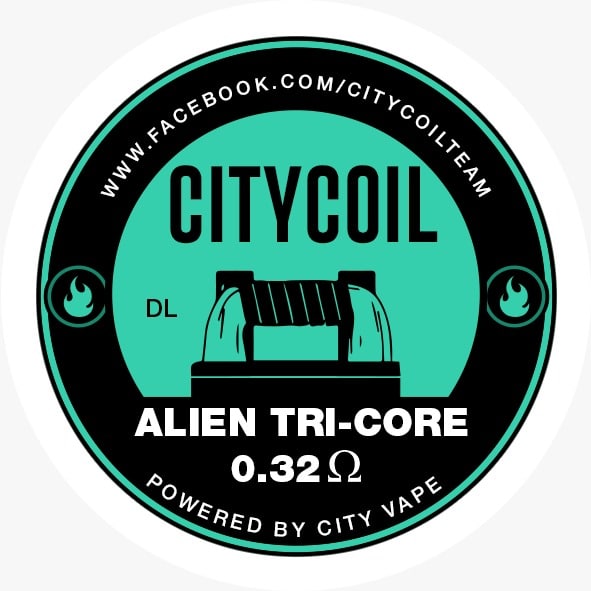 City Coil Alien Tri-Core Dl | فيب مصر - Elkot Store City Coil Alien Tri-Core Dl