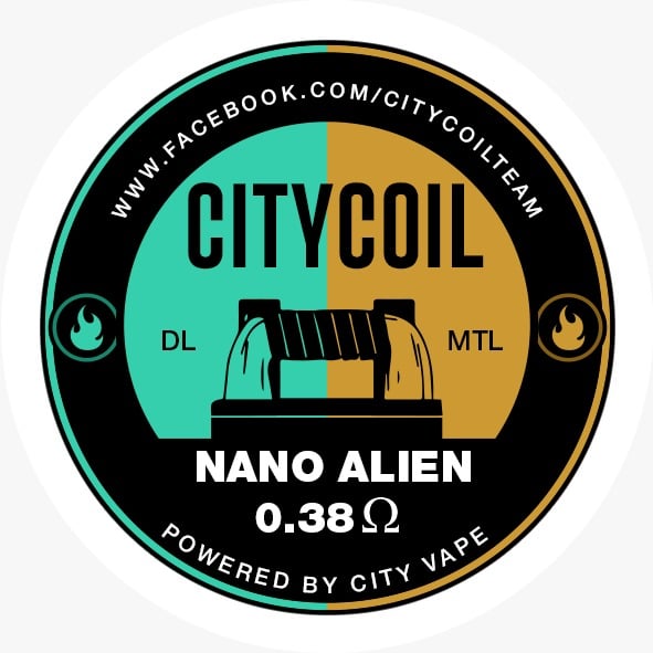 City Coil Nano Alien | فيب مصر - Elkot Store City Coil Nano Alien