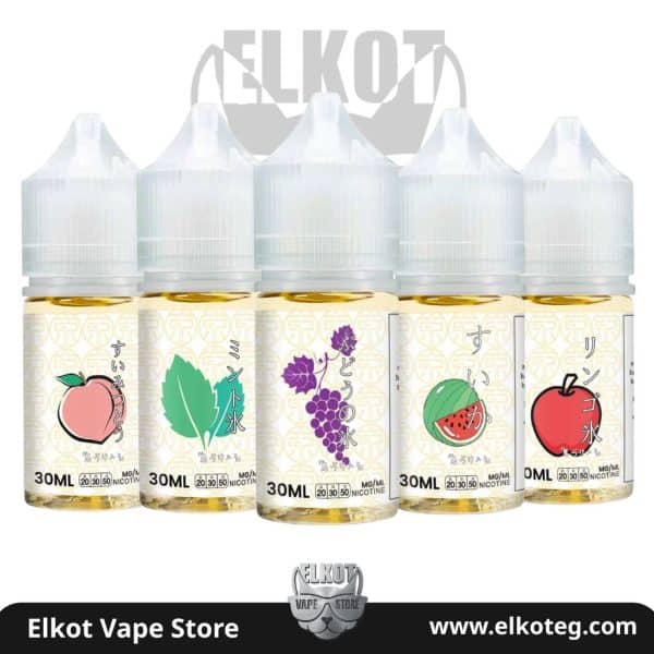 ليكويد طوكيو 50 نيكوتين: اقوى فليفيرز برميوم في السوق المصري | فيب مصر - Elkot Store Tokyo E-Liquid Classic Series