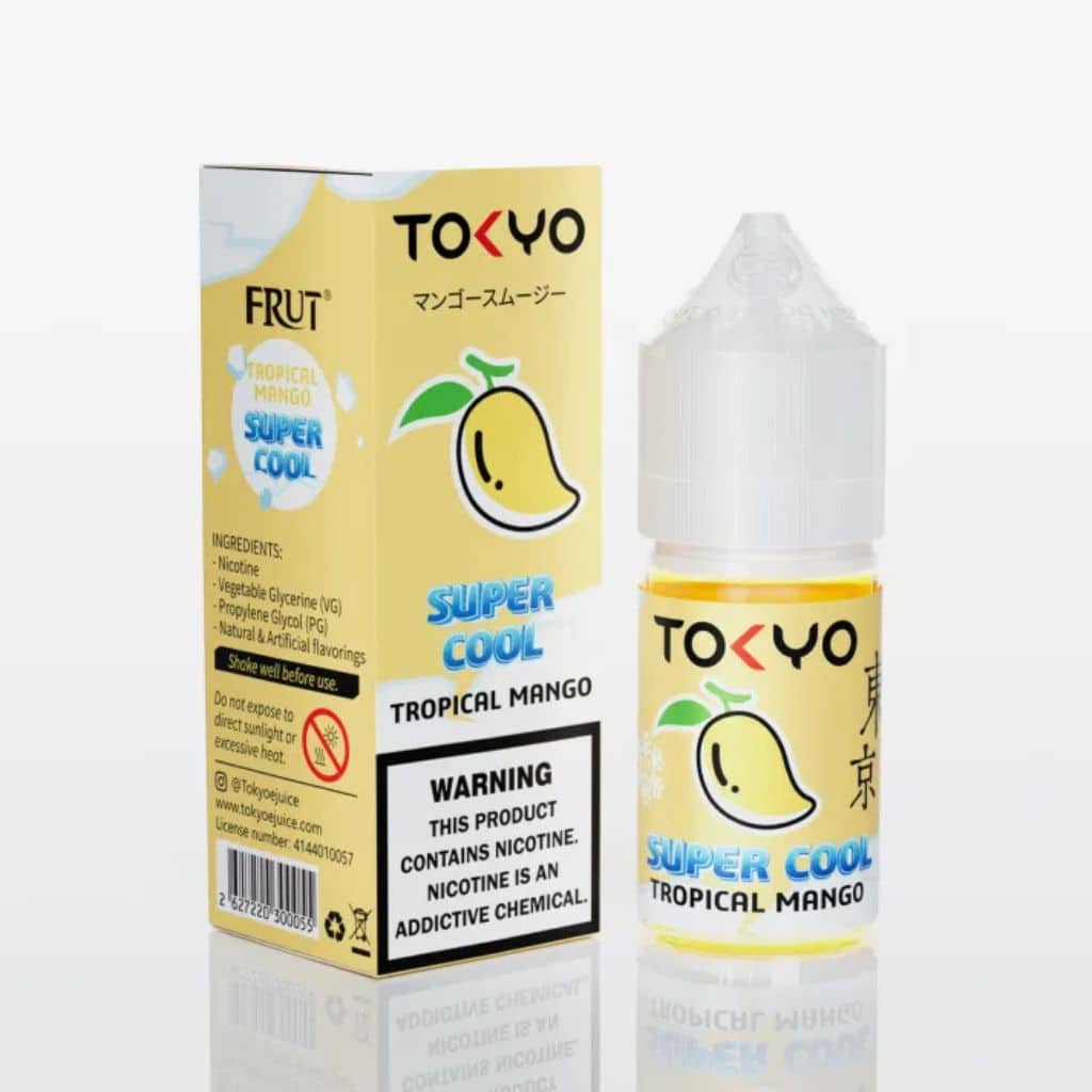 أفضل نكهة سولت في مصر : دليلك لاختيار المناسب لك | فيب مصر - Elkot Store Tokyo Super Cool 30Ml Salt
