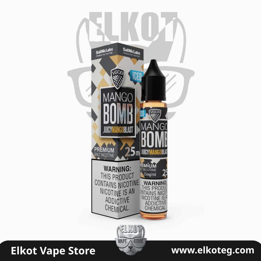 Vgod - Saltnic Mango Bomb Iced Eliquid 30Ml | فيب مصر - Elkot Store Saltnic Mango Bomb