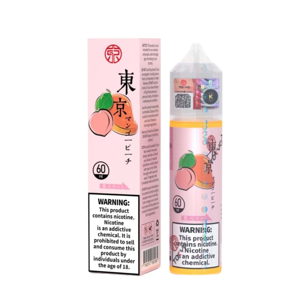 Tokyo Iced Mango Peach E-Juice 60Ml Dl – Exotic Fruity &Amp; Cool Vape | فيب مصر - Elkot Store Tokyo Iced Mango Peach E-Juice 60Ml – Tropical Fruit &Amp; Ice Vape