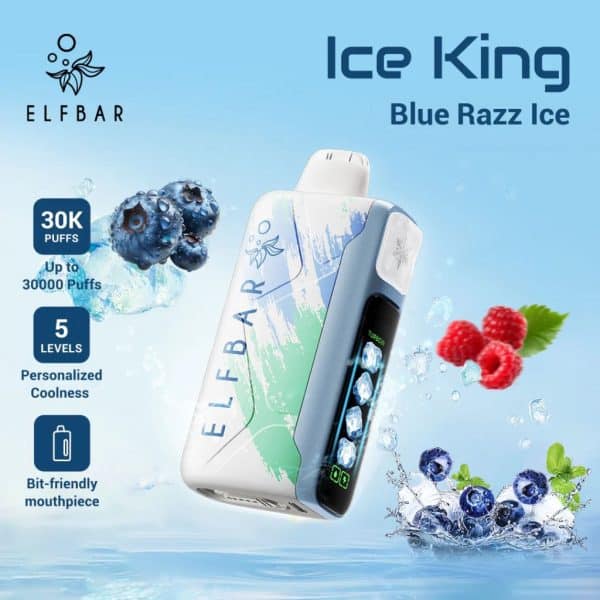 Vozol Vs Elf Bar أيهما أفضل لك؟ | مواصفات و اسعار | فيب مصر - Elkot Store Elfbar Ice King 30K Puffs – 50Mg