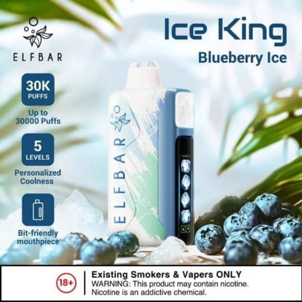 Vozol Vs Elf Bar أيهما أفضل لك؟ | مواصفات و اسعار | فيب مصر - Elkot Store Elfbar Ice King 30K Puffs – 50Mg