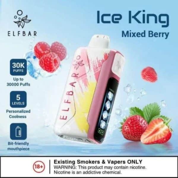 Vozol Vs Elf Bar أيهما أفضل لك؟ | مواصفات و اسعار | فيب مصر - Elkot Store Elfbar Ice King 30K Puffs – 50Mg