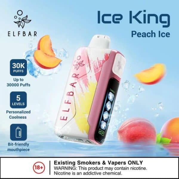 Vozol Vs Elf Bar أيهما أفضل لك؟ | مواصفات و اسعار | فيب مصر - Elkot Store Elfbar Ice King 30K Puffs – 50Mg