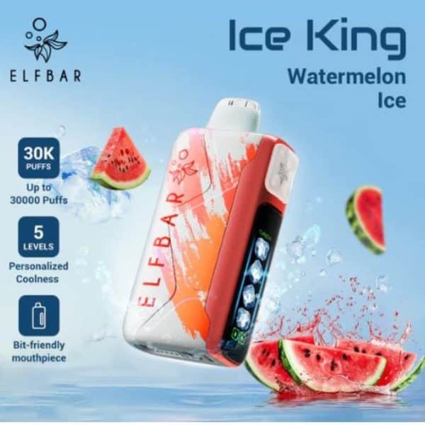 Vozol Vs Elf Bar أيهما أفضل لك؟ | مواصفات و اسعار | فيب مصر - Elkot Store Elfbar Ice King 30K Puffs – 50Mg