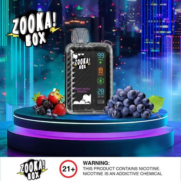 أرخص ديسبوسيبل في مصر: أرخص أنواع الفيب الديسبوزابل بجودة عالية في السوق | فيب مصر - Elkot Store Zooka Disposable 25K Puffs 50 Gm