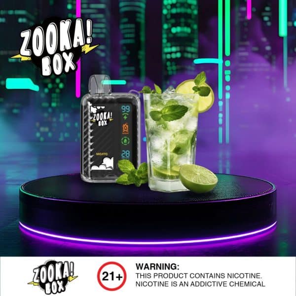 أرخص ديسبوسيبل في مصر: أرخص أنواع الفيب الديسبوزابل بجودة عالية في السوق | فيب مصر - Elkot Store Zooka Disposable 25K Puffs 50 Gm