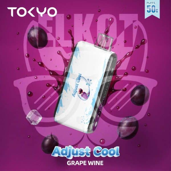 ما هو أفضل طعم ديسبوسيبل : أفضل نكهات الديسبوزابل (الفواكه، الآيس، التبغ) التي يجب أن تجربها | فيب مصر - Elkot Store Tokyo-Disposable-Grape-Wine