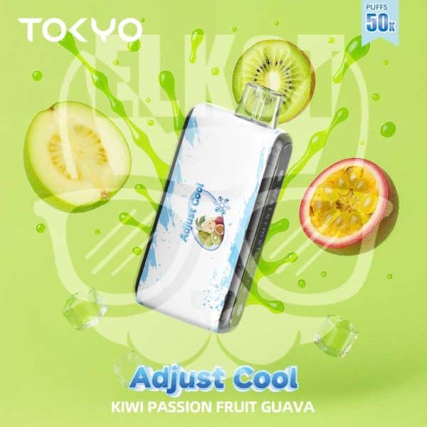 ما هو أفضل طعم ديسبوسيبل : أفضل نكهات الديسبوزابل (الفواكه، الآيس، التبغ) التي يجب أن تجربها | فيب مصر - Elkot Store Tokyo-Disposable-Kiwi-Passion-Fruit-Guava