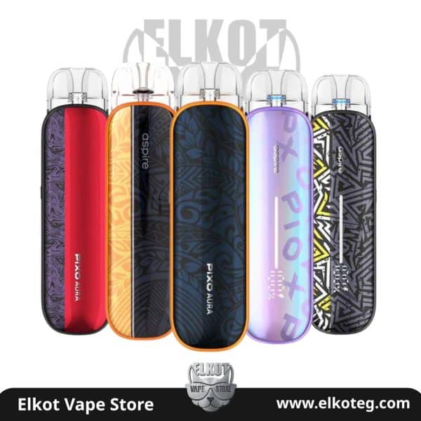 افضل أجهزة Pod في مصر | Best Pods 2025 | فيب مصر - Elkot Store Aspire Pixo Aura