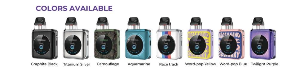 Vaporesso Xros 4 Nano – Best Design &Amp; Portability 