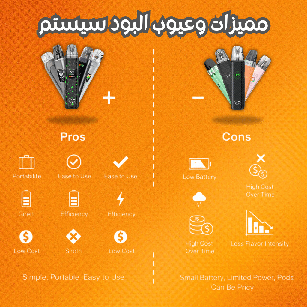 مميزات وعيوب البود سيستم