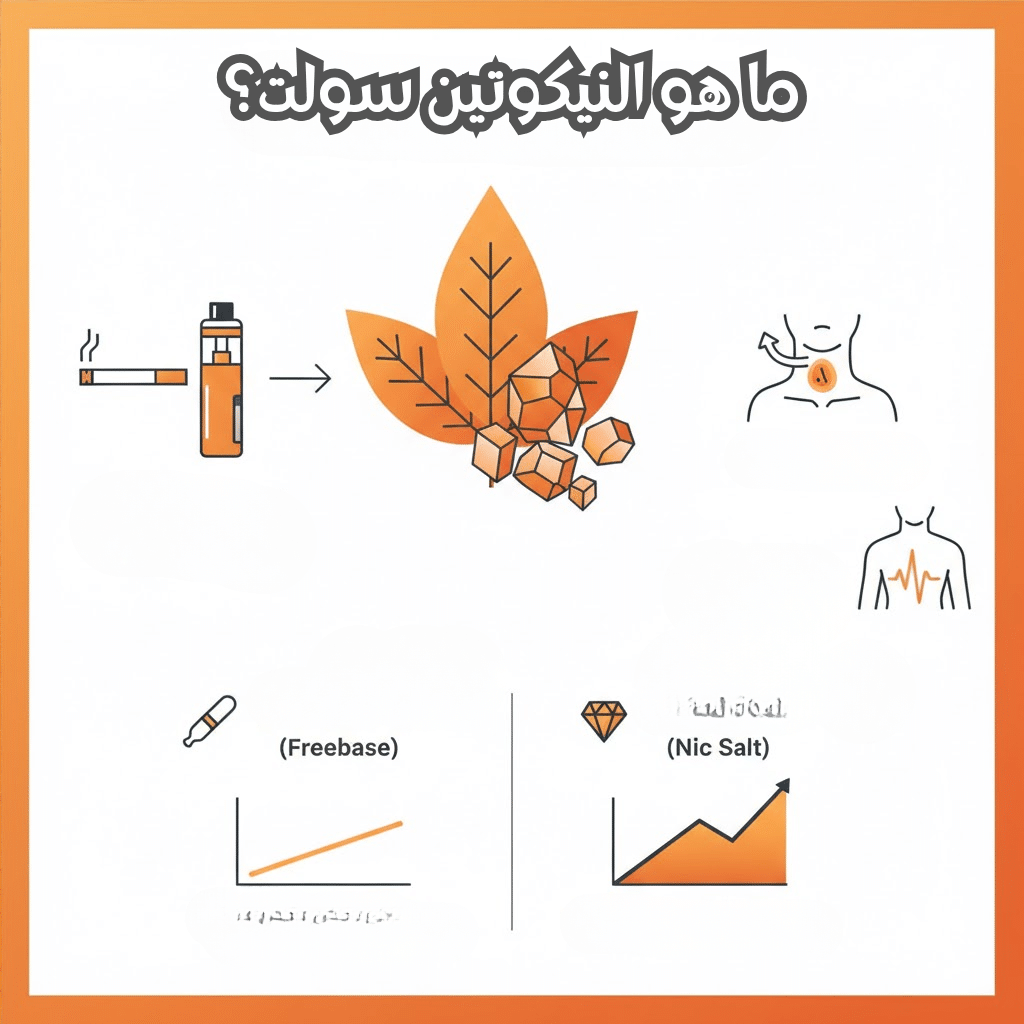 افضل بود للنيكوتين سولت | Best Pod For Nic Salt 2025 | فيب مصر - Elkot Store ما هو النيكوتين سولت؟
