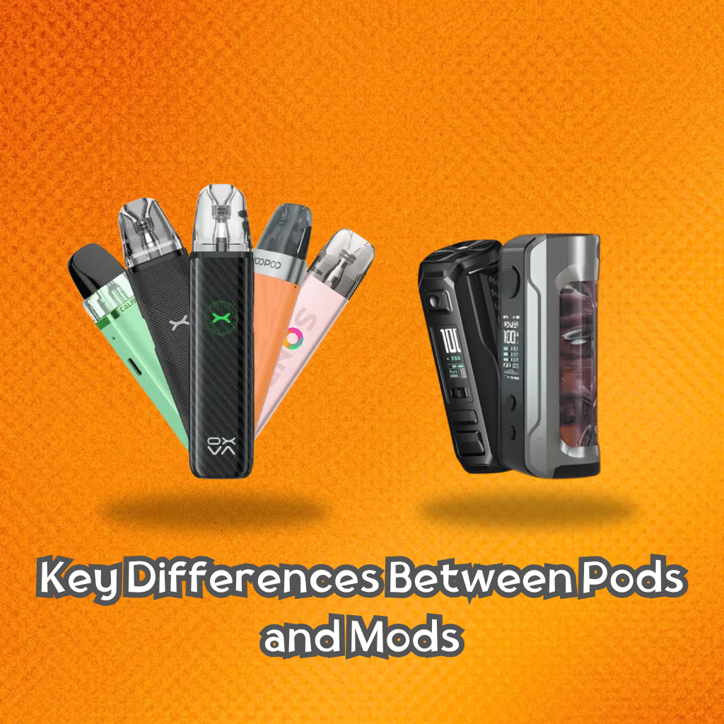 Pod Vs Vape Mod: Which One Should You Choose? | Best Device 2025 | فيب مصر - Elkot Store Key Differences Between Pods And Mods