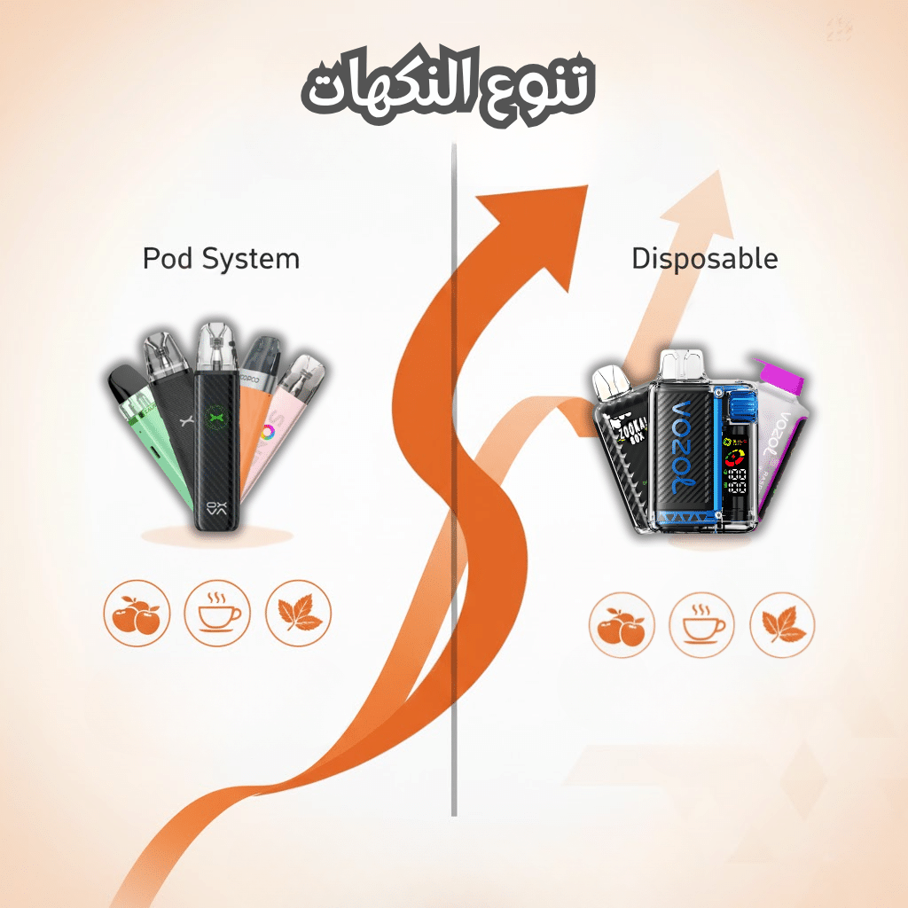 تنوع النكهات