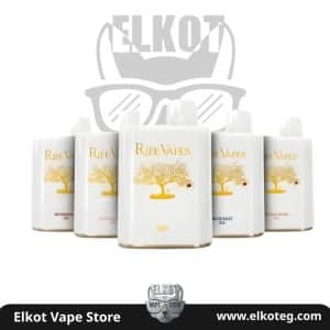 Elkot Vape Store Egypt | فيب مصر - Elkot Store Ripe Vapes Ivory 40K – Rechargeable Disposable Vape (22Ml / 5% Nicotine / 850Mah / 40,000 Puffs)