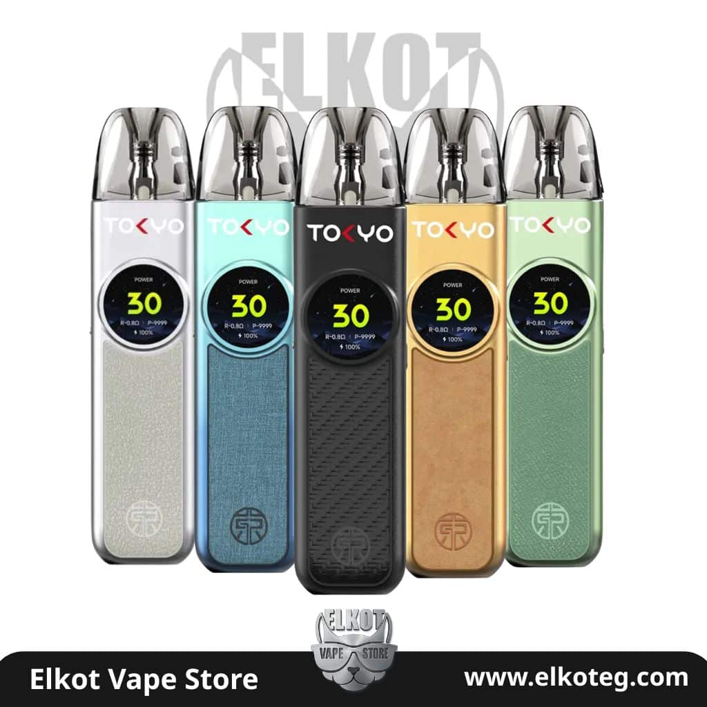Tokyo Tikomod Pod Device جهاز تيكو مود بود طوكيو – Compact &Amp; Smart Vape Pod | فيب مصر - Elkot Store Tokyo Tikomod Pod Device