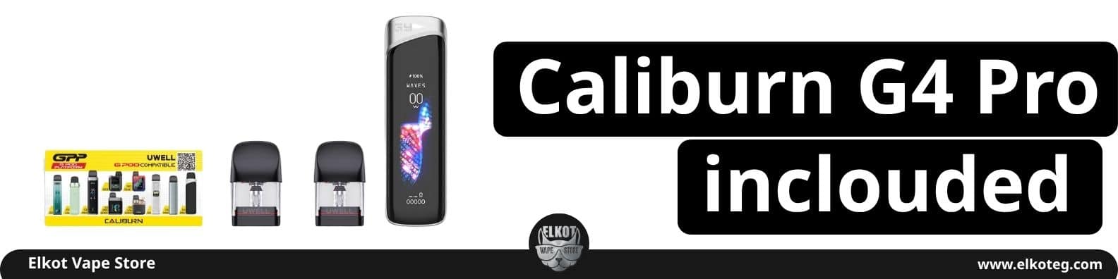 Caliburn G4 Pro | فيب مصر - Elkot Store Caliburn G4 Pro | Elkot Vape Store
