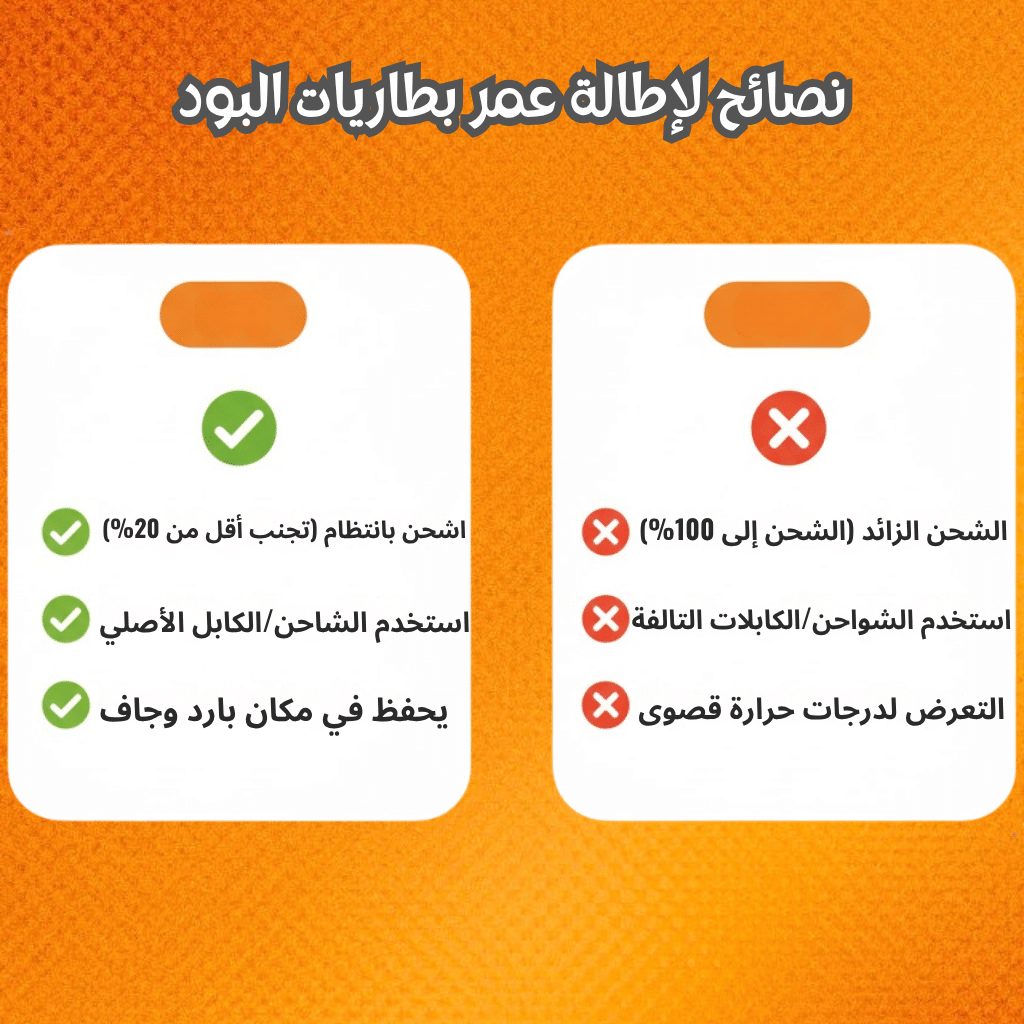 شواحن وبطاريات بود | أيهما الأفضل؟ 2025| Best Pod Chargers &Amp; Batteries | فيب مصر - Elkot Store نصائح لإطالة عمر بطاريات البود