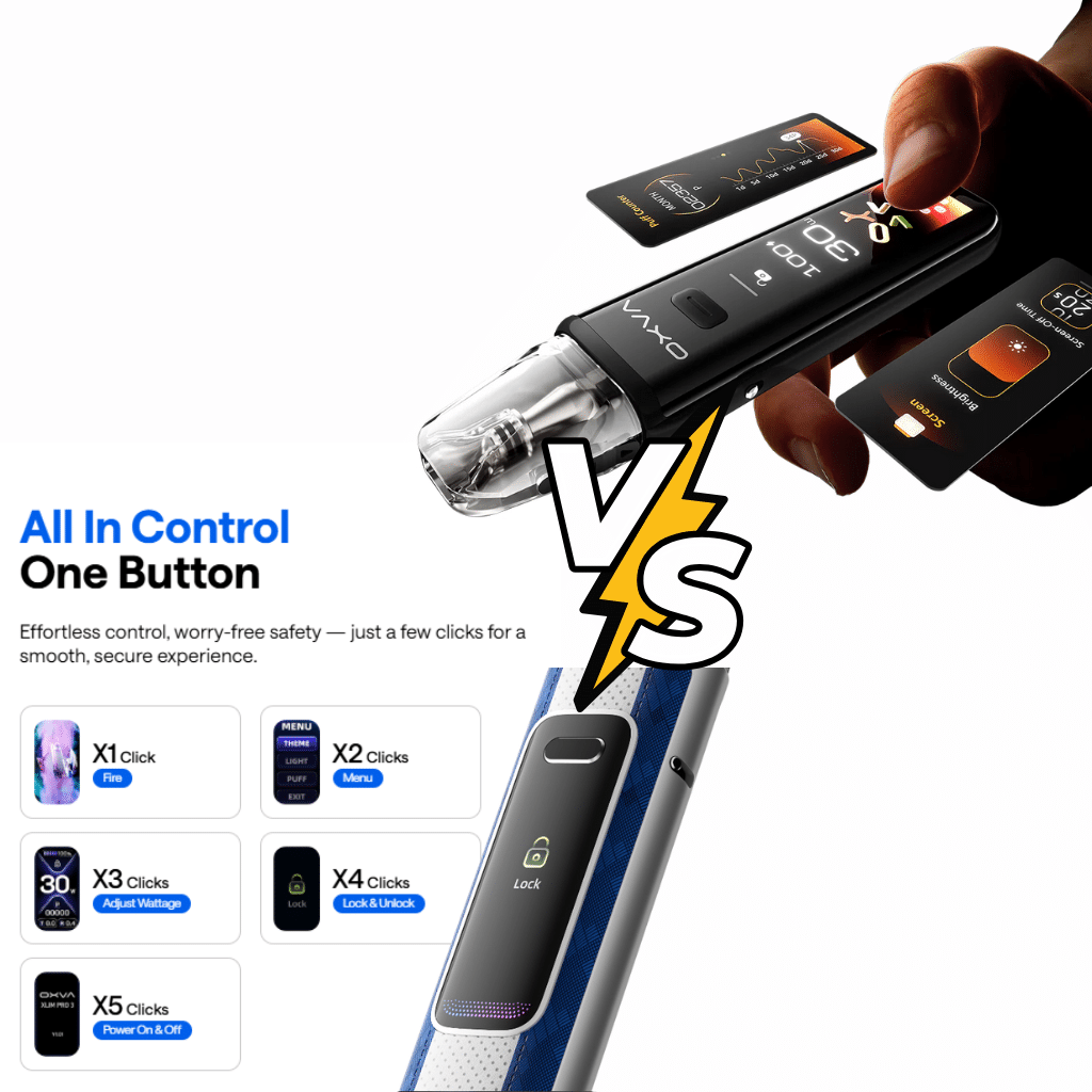 فرق الشاشة والتفاعل: اللمس مقابل الزر