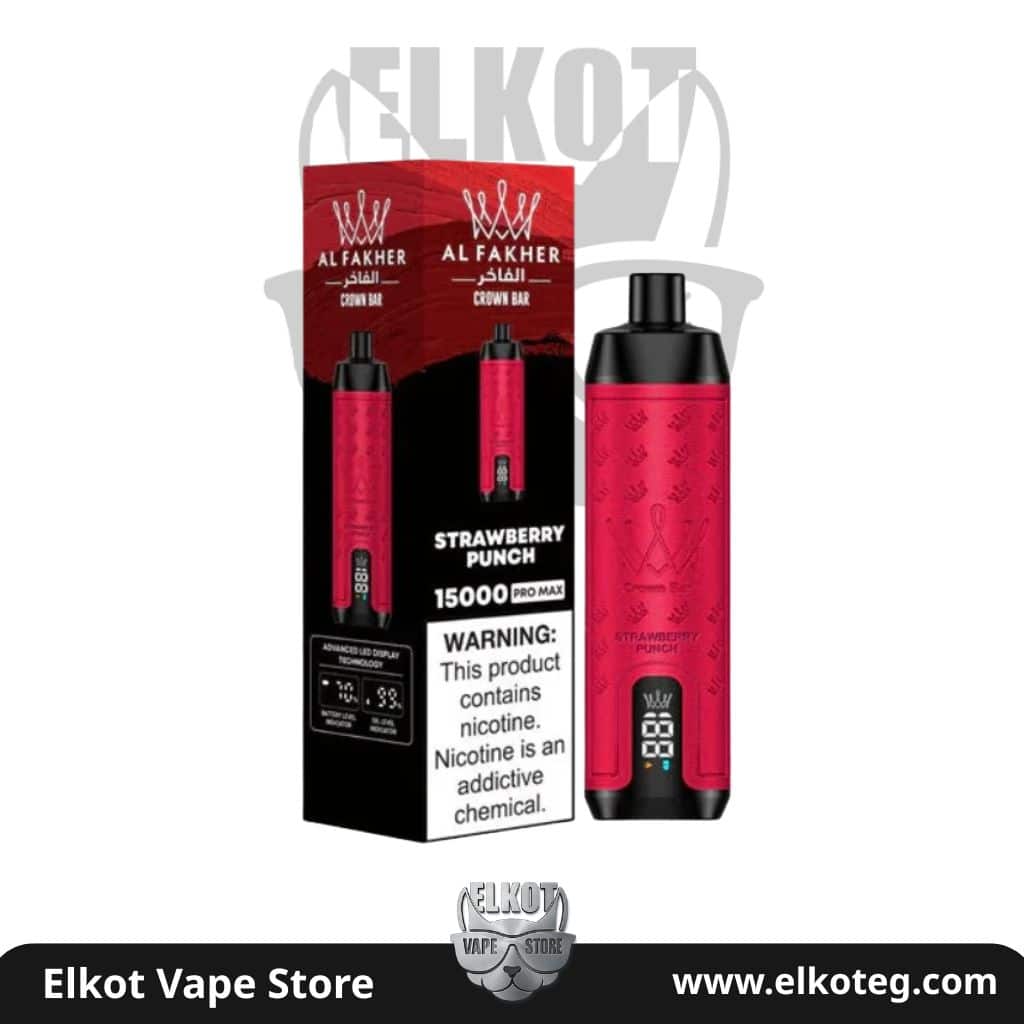 مقارنة بين ديسبوسيبل 30000 و 10000 سحبة: أيهما أفضل قيمة مقابل سعر؟ | فيب مصر - Elkot Store Alfakher Crown Bar Disposable 15K | ديسبوسيبل الفاخر كراون بار