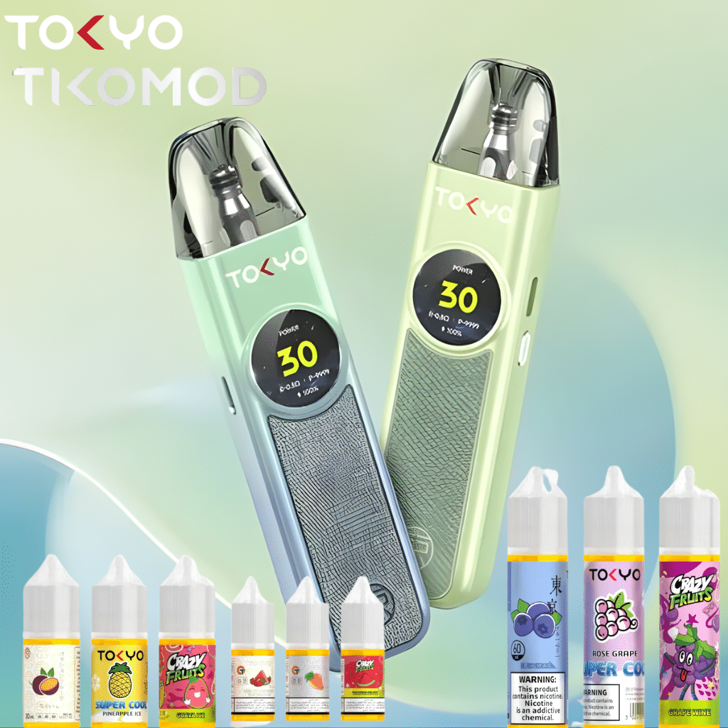 طوكيو بود : اعرف احدث بود من طوكيو و افضل نكهات ليكويد طوكيو 2025 | فيب مصر - Elkot Store استخدام ليكويد طوكيو مع طوكيو بود