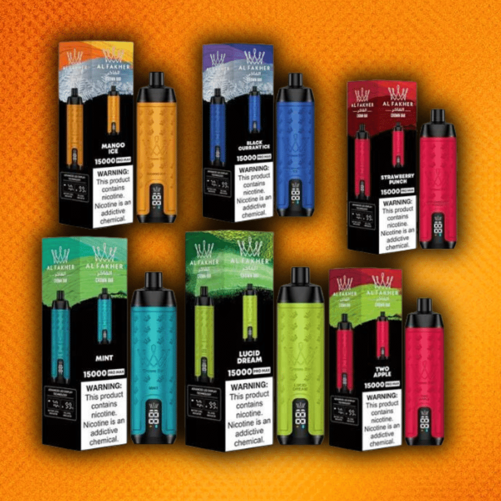 الفاخر كراون بار 15000 سحبة | مراجعة شاملة المميزات والعيوب | فيب مصر - Elkot Store تصميم ومواصفات جهاز الفاخر كراون بار