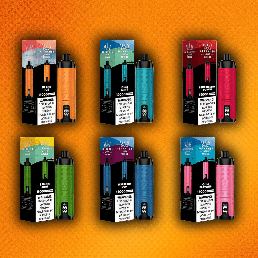 الفاخر كراون بار 15000 سحبة | مراجعة شاملة المميزات والعيوب | فيب مصر - Elkot Store نكهات جهاز الفاخر كراون بار المتوفرة