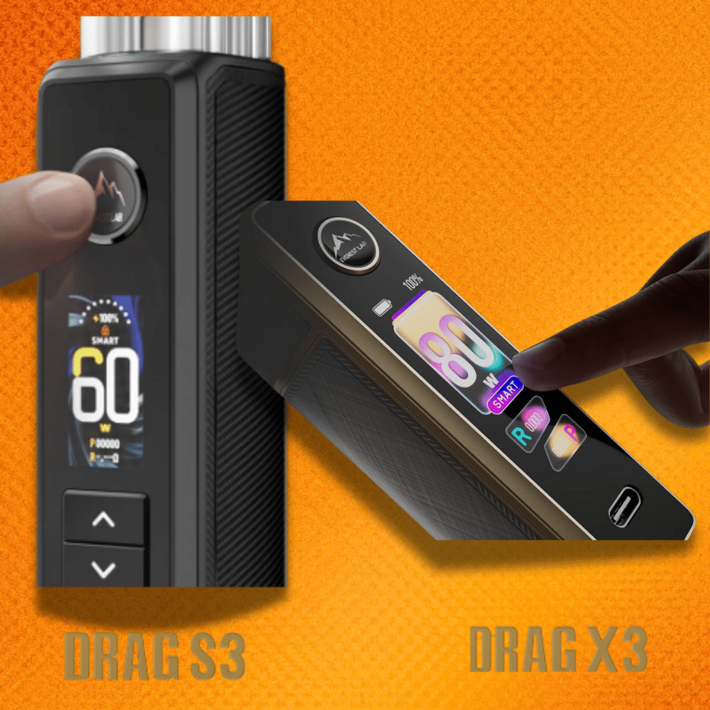 مقارنة دراج X3 و دراج S3 | اسعار ومميزات | Best Pod Mod 2025 | فيب مصر - Elkot Store مستشعر القفل الذكي (Capacitive Lock)