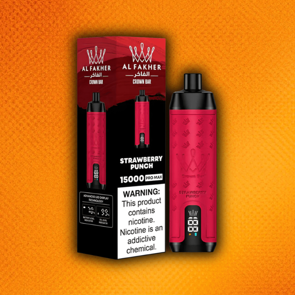 الفاخر كراون بار 15000 سحبة | مراجعة شاملة المميزات والعيوب | فيب مصر - Elkot Store مقارنة جهاز الفاخر كراون بار بأجهزة ديسبوزابل أخرى