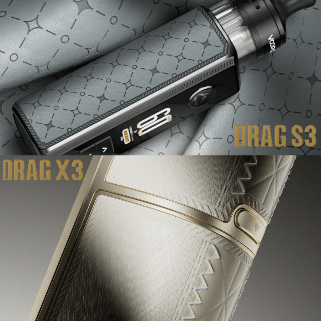 مقارنة دراج X3 و دراج S3 | اسعار ومميزات | Best Pod Mod 2025 | فيب مصر - Elkot Store التصميم الجلدي الأنيق والجودة