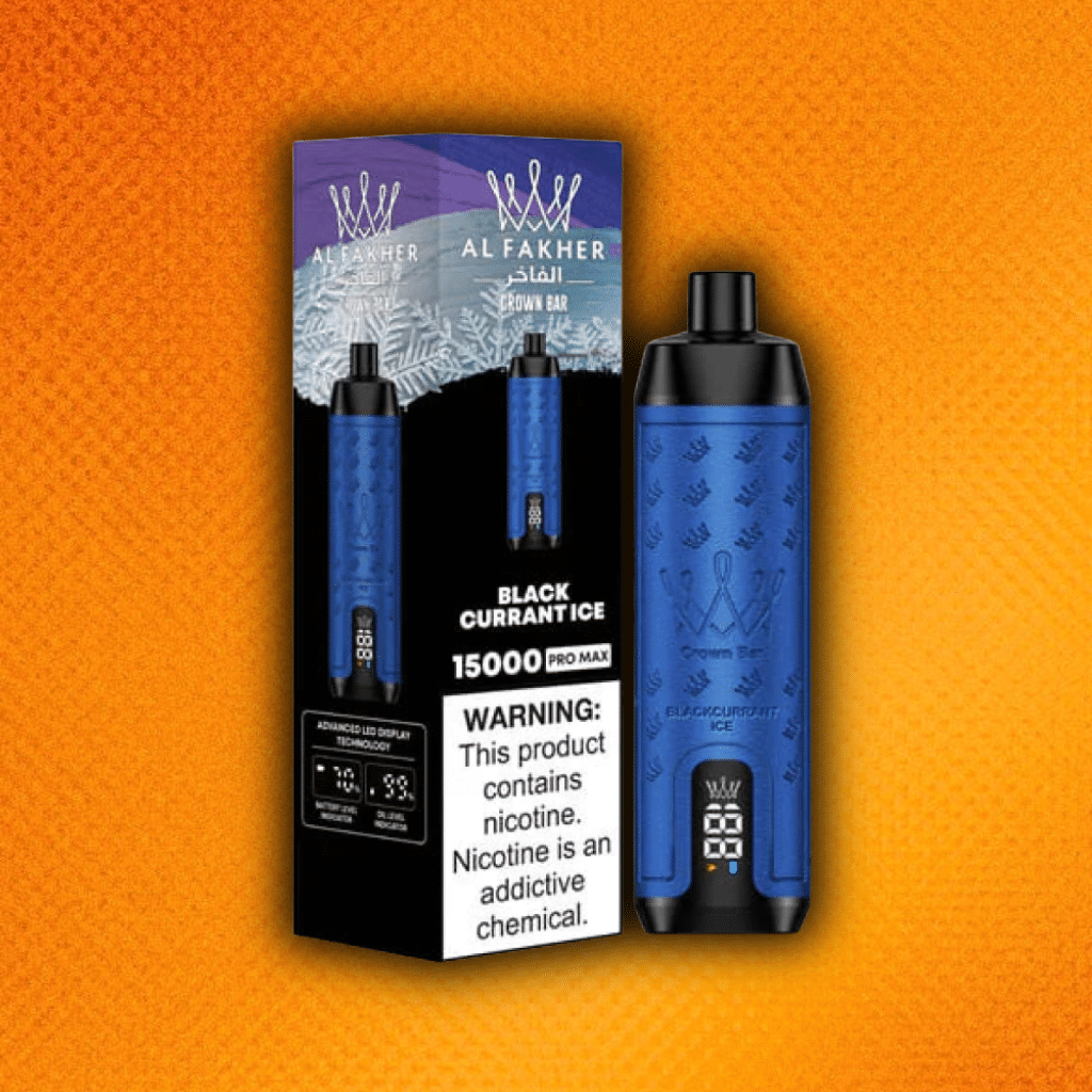 الفاخر كراون بار 15000 سحبة | مراجعة شاملة المميزات والعيوب | فيب مصر - Elkot Store سعة السائل في جهاز الفاخر كراون بار