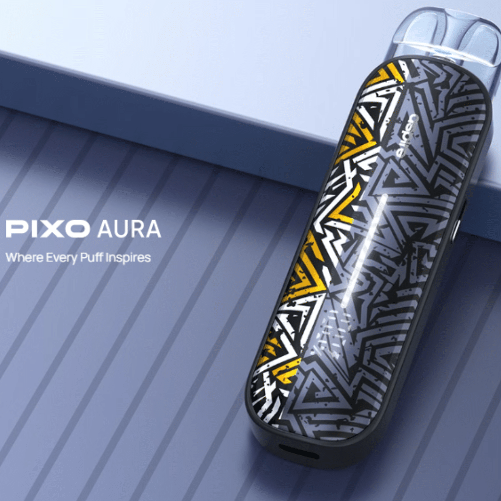 مقارنة اسباير بيكسو و بيكسو اورا | ايهما افضل لك 2025 | فيب مصر - Elkot Store جهاز Pixo Aura: المواصفات الفنية