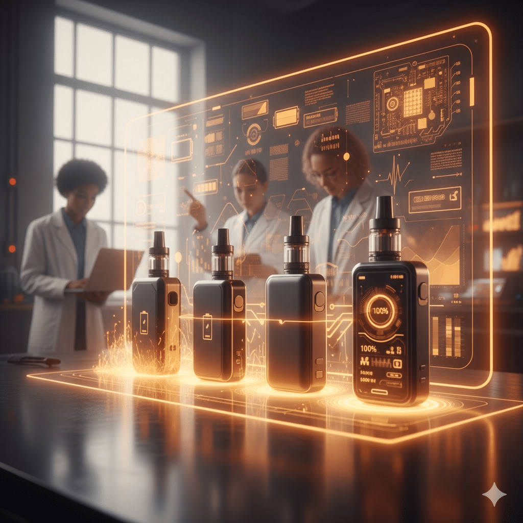 بود فيب : اكتشف كيف بدأ البود و كيف تطور | Best Pod 2025 | فيب مصر - Elkot Store تطور البطارية والتحكم في الطاقة