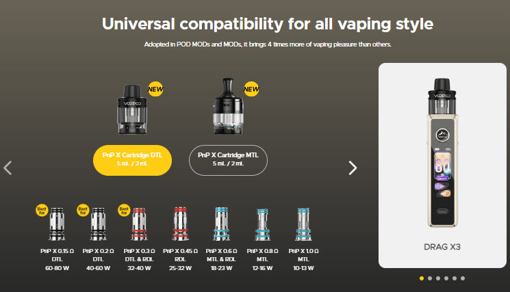 دراج X3 | افضل بود مود 2025 | Best Pod Mod 2025 | فيب مصر - Elkot Store التوافق الشامل: تغطية جميع أنماط السحبات