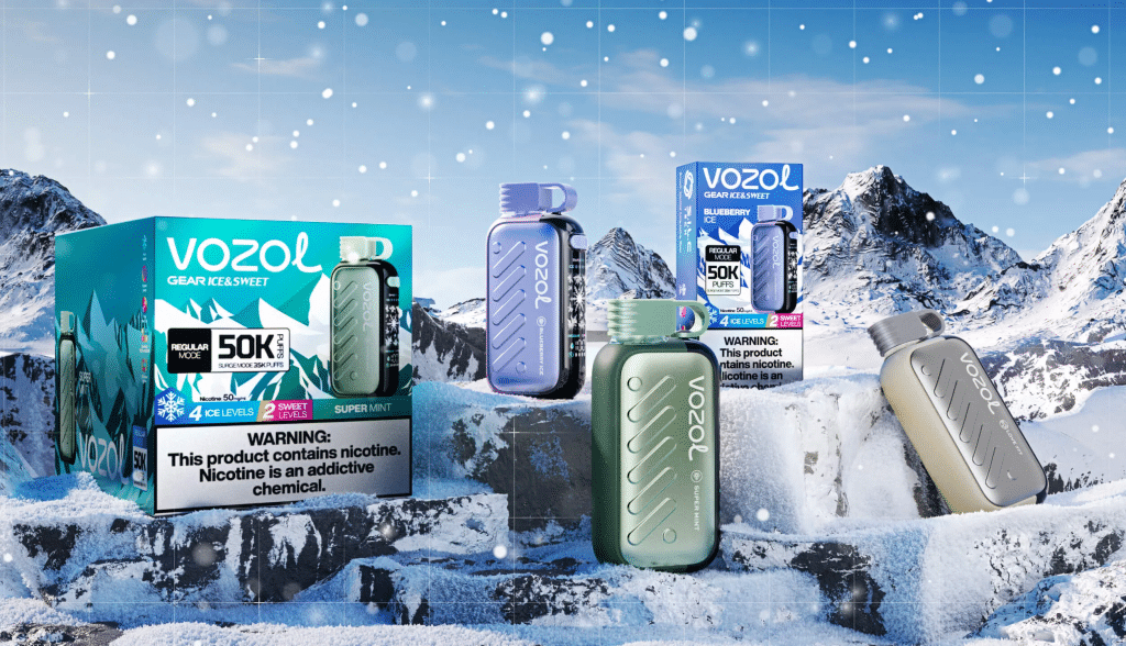 فوزول جير آيس سويت 50 الف بف | Best Vozol Disposable 2025 | فيب مصر - Elkot Store فوزول جير آيس سويت 50 الف بف | Best Vozol Disposable 2025 | Elkot Vape Store