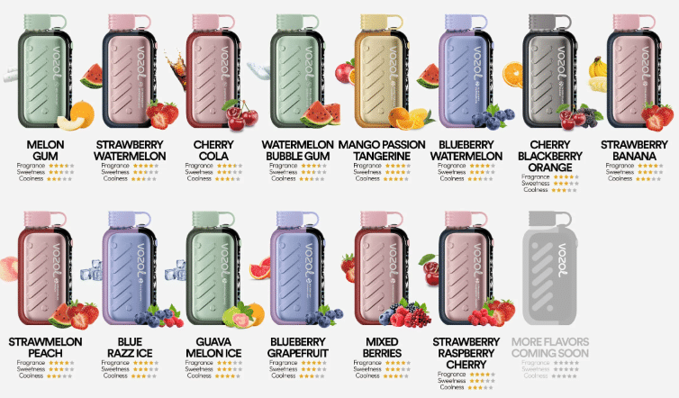 فوزول جير آيس سويت 50 الف بف | Best Vozol Disposable 2025 | فيب مصر - Elkot Store مميزات و عيوب فوزول جير آيس سويت