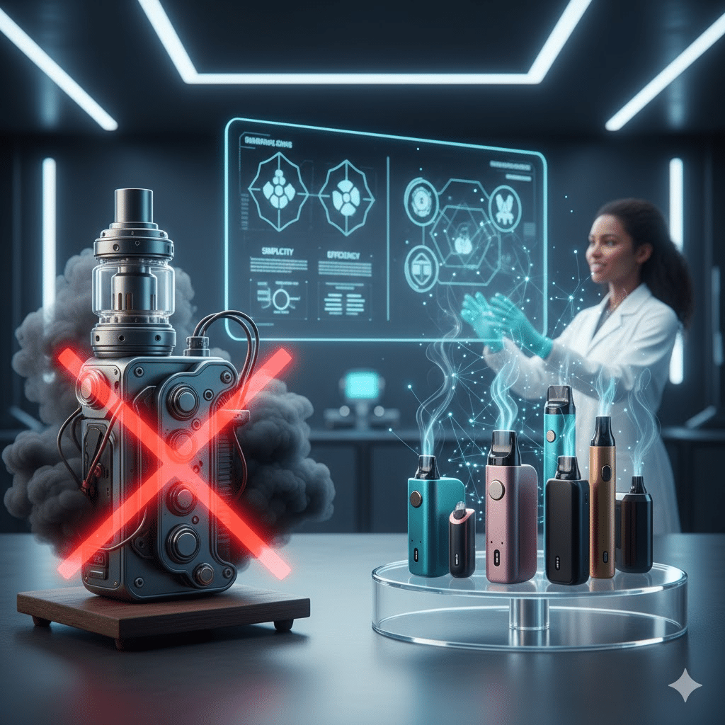 بود فيب : اكتشف كيف بدأ البود و كيف تطور | Best Pod 2025 | فيب مصر - Elkot Store الفرق بين البود وأجهزة الفيب القديمة