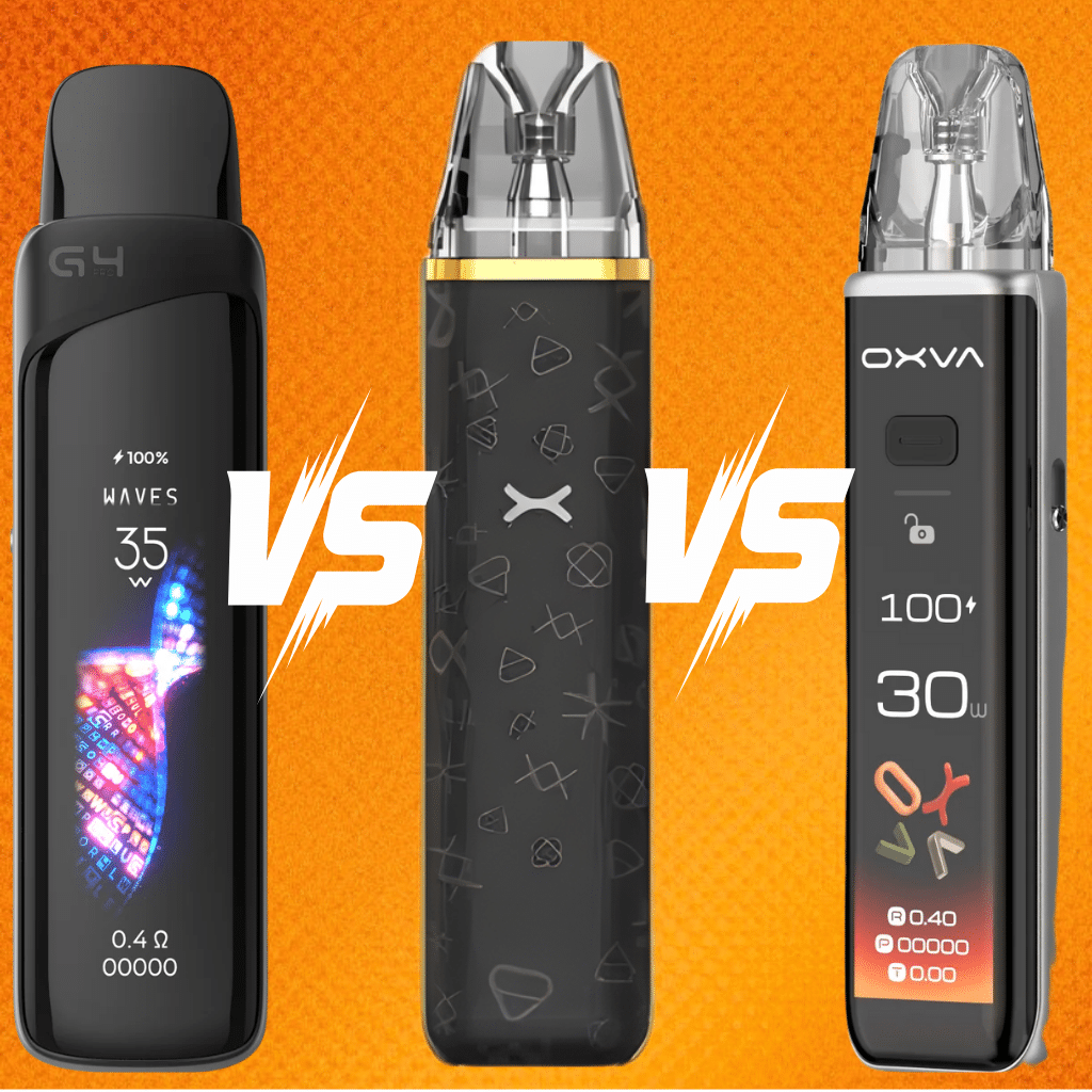 بود فيب : اكتشف كيف بدأ البود و كيف تطور | Best Pod 2025 | فيب مصر - Elkot Store جدول مقارنة بين Xlim Go و Xlim 3 Ultra و Caliburn G4 Pro