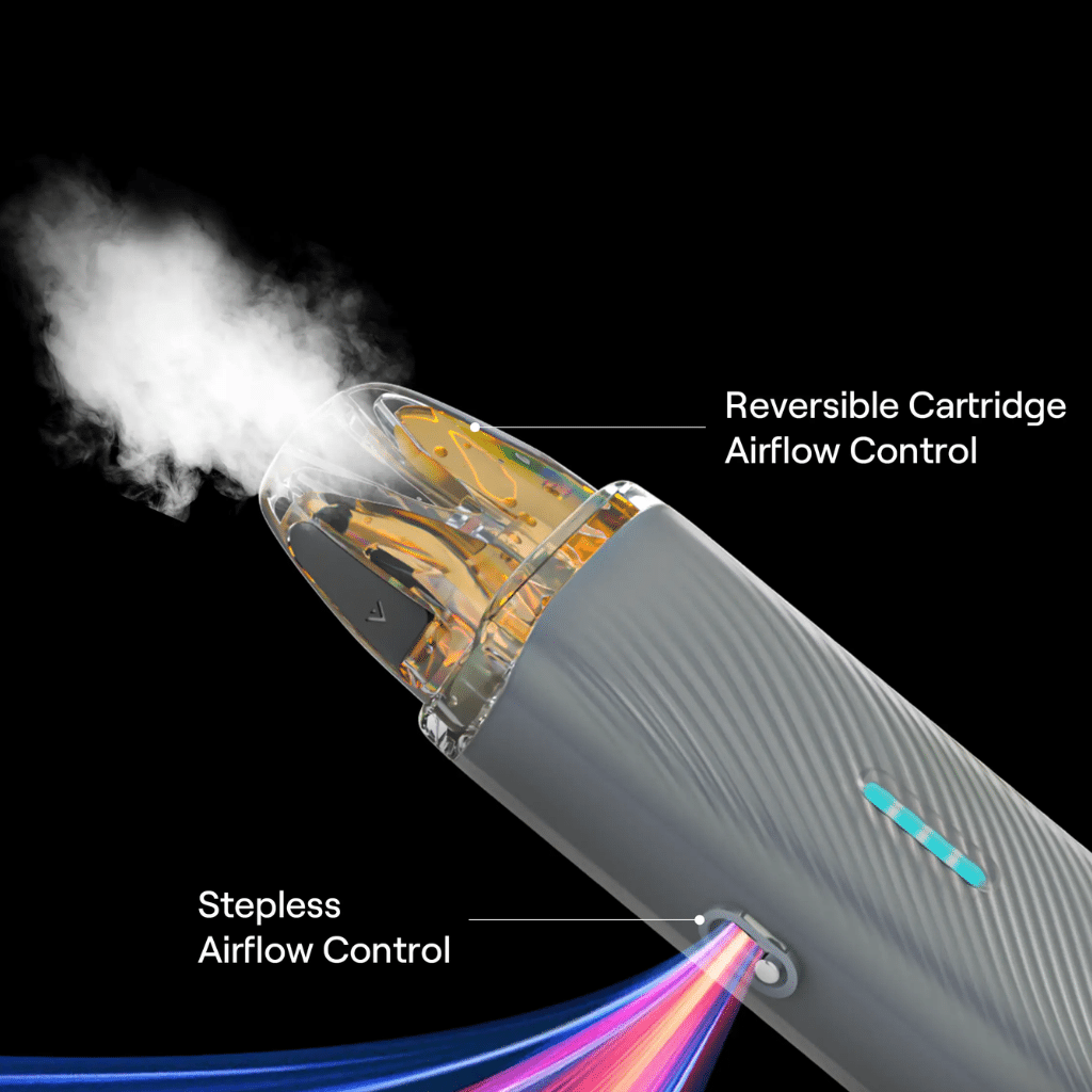 دليل شامل: الفرق بين Caliburn G5 Lite و G5 Lite Se | Best Pod 2026 | فيب مصر - Elkot Store شرح التحكم في إيرفلو (Airflow) وطريقة السحب التلقائي