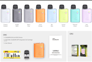 Uwell Caliburn G5 Lite Koko | كالبيرن جي 5 لايت كوكو | فيب مصر - Elkot Store Uwell Caliburn G5 Lite Koko