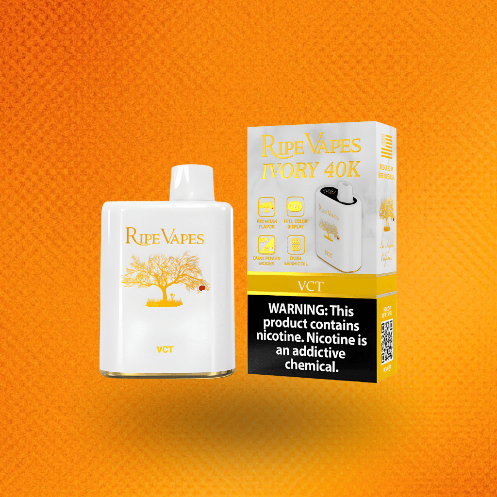 أفضل أنواع الديسبوسبل : أفضل 10 أنواع فيب ديسبوزابل لعام 2026 | مراجعة لأقوى الأجهزة | فيب مصر - Elkot Store Ripe Vapes Ivory 40K