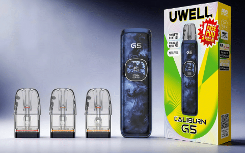 مواصفات كاليبرن G5 : مراجعة شاملة لجهاز Caliburn G5 بود 2026 | فيب مصر - Elkot Store الخلاصة: هل يستحق كاليبرن G5 الشراء؟