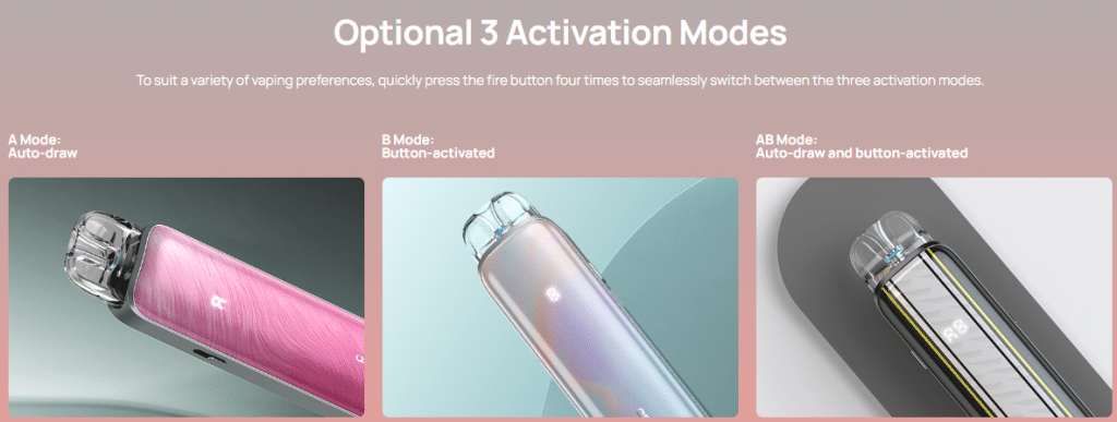 اسبير بيكسو ماكس : مراجعة مواصفات و سعر بود Aspire Pixo Max 2026 | فيب مصر - Elkot Store نظام التشغيل الذكي في اسبير بيكسو ماكس