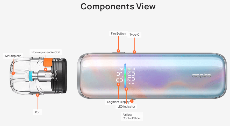 اسبير بيكسو ماكس : مراجعة مواصفات و سعر بود Aspire Pixo Max 2026 | فيب مصر - Elkot Store تجربة الفيب والأداء الفعلي